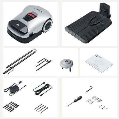 Anthbot Genie Robot Mowers Australia whats in the box 
