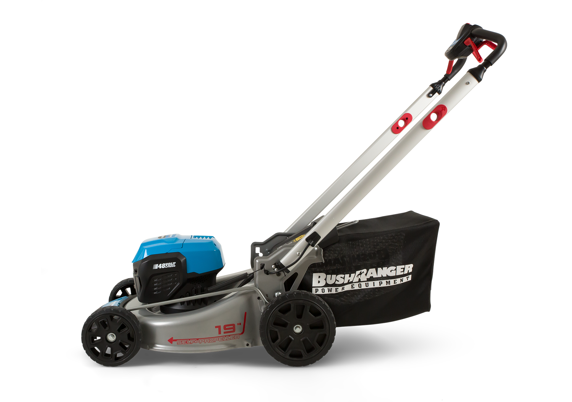 Bushranger battery self propelled mower