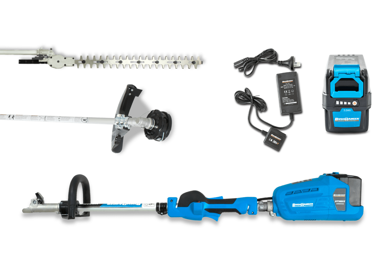 Bushranger® MT3601V 36V Commercial Multi-Tool accessories and attachments