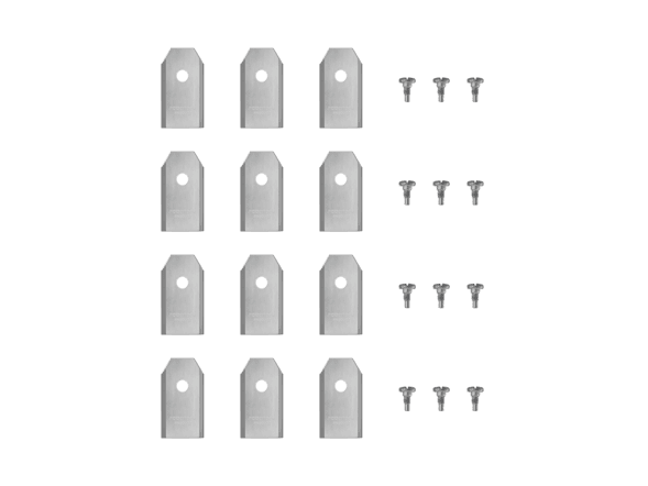 Roborock 12-Piece Endurance Replacement Blade Pack