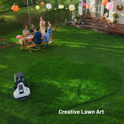 Creative Lawn Art Robot Mower 