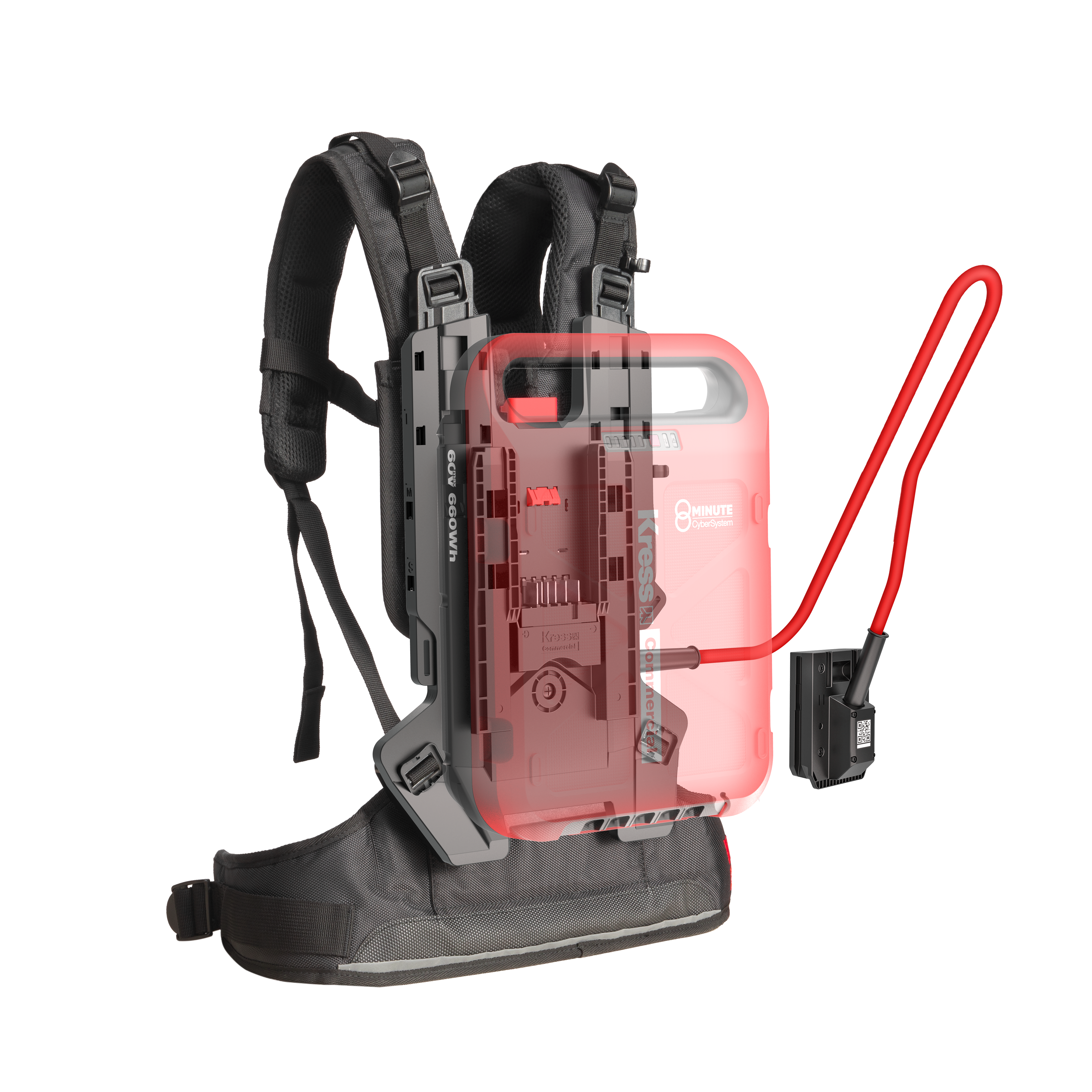 Kress KAC900 Commercial Battery Back Pack Harness – Robot Mowers Australia