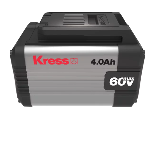 Kress KG760 Homeowner Bundle - mower, two batteries and charger