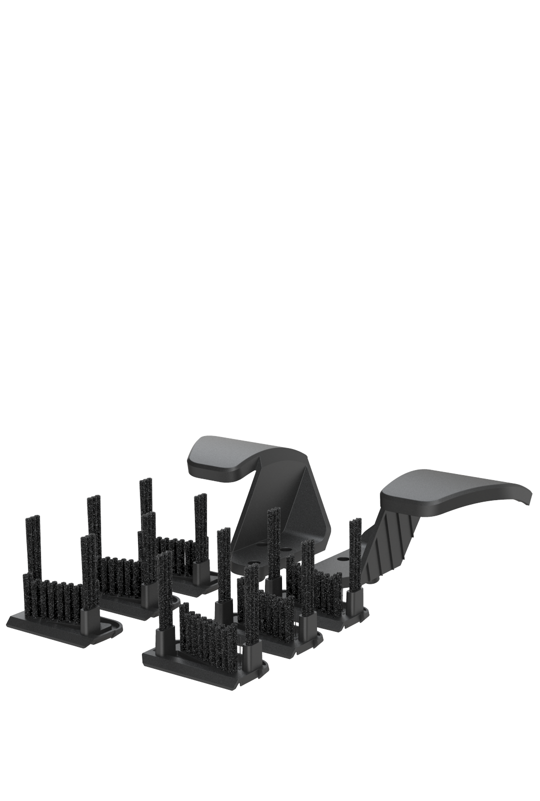 Kress robot wheel brush