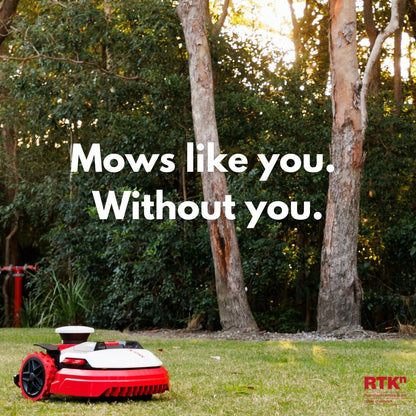Kress wirefree robot mower 