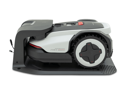 Roborock RockNeo Q110 with Charging Base – Side View