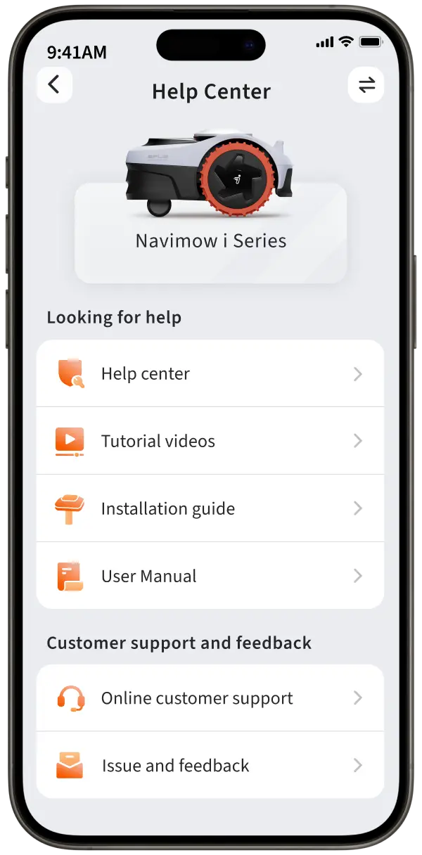 Segway Navimow i Series App