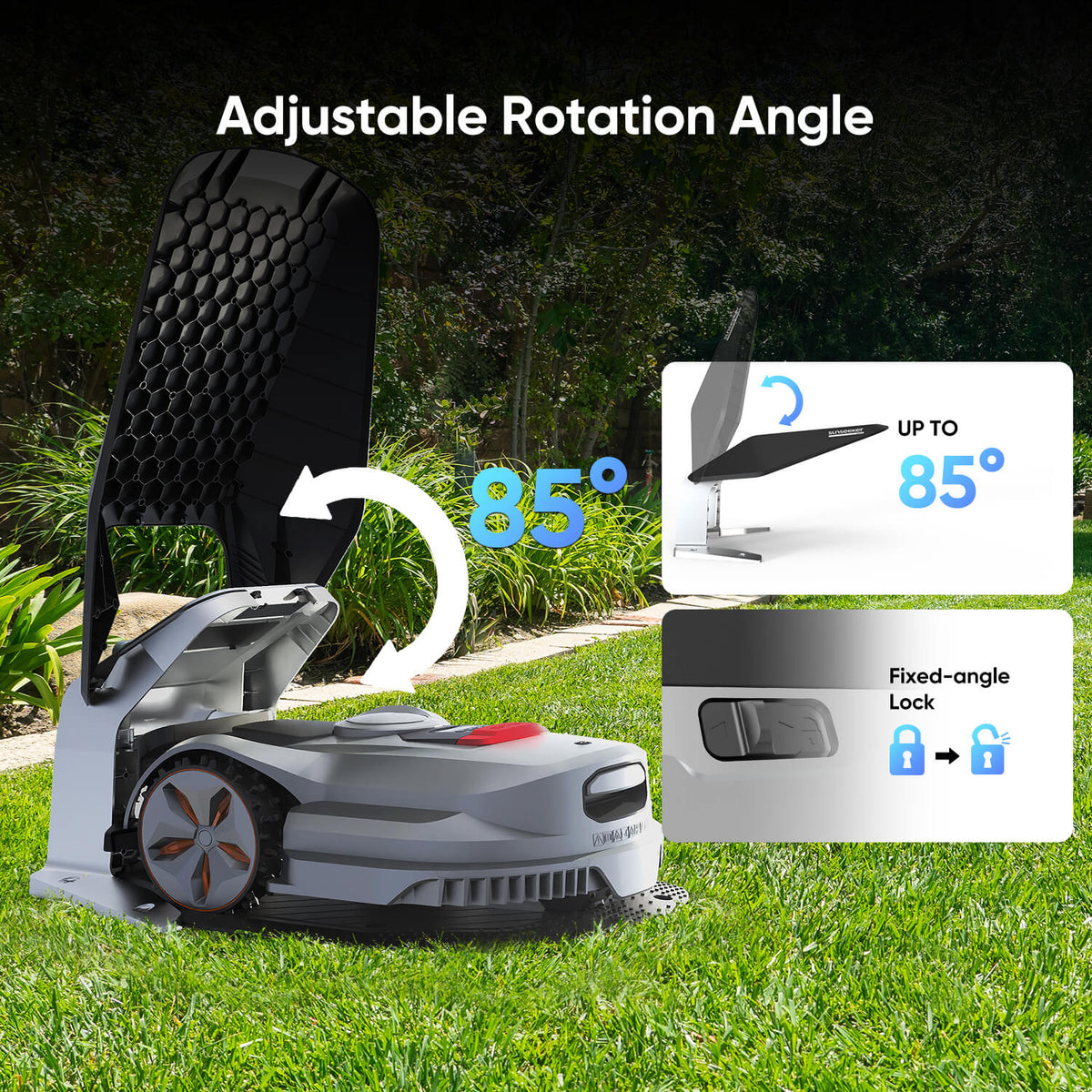Sunseeker robot mower garage cover