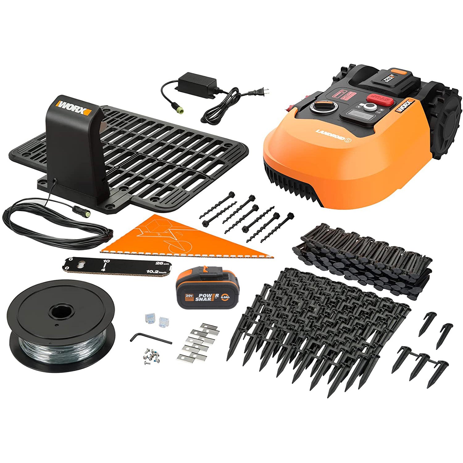 WORX LANDROID 700m Automatic Robot Lawn Mower Starter Kit